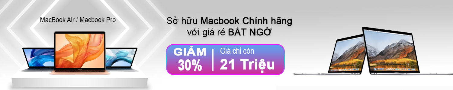 MACBOOK GIẢM 30%